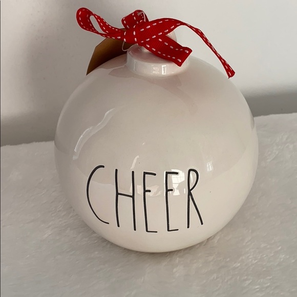 Rae Dunn Ornament 5” Cheer Decorative - Picture 2 of 5